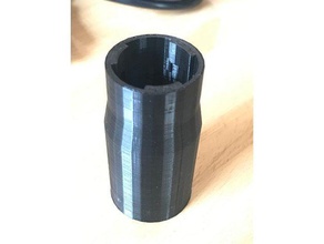 festool Schlauch-Anschluss-adapter Vakuum-Montage Teile cleantec domino 3d print model - Mito3D