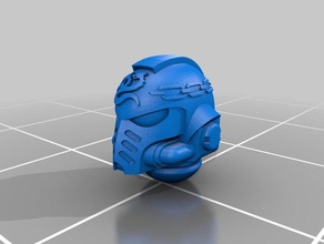 alpha hydra helmet hobby warhammer 40k 3d print model - Mito3D