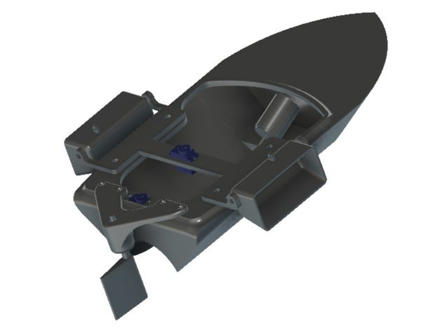 fishing bait rc boat r c vehicles 3D print model - Mito3D