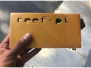 reef-pi all one enclosure electronics 3d print model - Mito3D