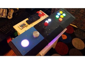 grs trackball spinner control panel video games arcade 3d print model - Mito3D