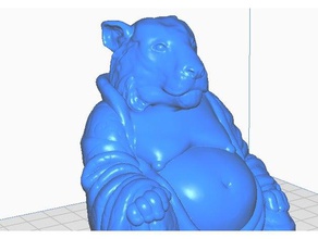 tigre bouddha collection des animaux sculptures animal le remix 3d print model - Mito3D