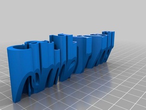 cactusyvida de la oficina personalizado 3d print model - Mito3D