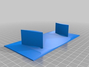 vortex generator placa de separación areo mods la automoción 3d print model - Mito3D