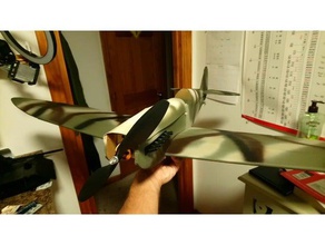 flitetest spitfire egzoz portları mod r c araçlar ft 3d print model - Mito3D