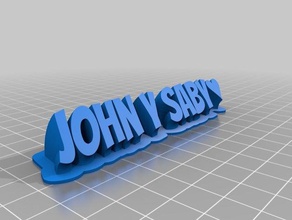 jhon office su misura 3d print model - Mito3D