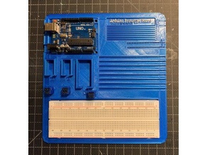 arduino uno modular board electronics case raspberry pi 3 sensor mount wemos d1 mini 3d print model - Mito3D