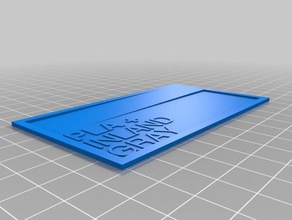 mi personalizados filamento de muestras del sistema - color gris Impresora 3d accesorios personalizado 3d print model - Mito3D