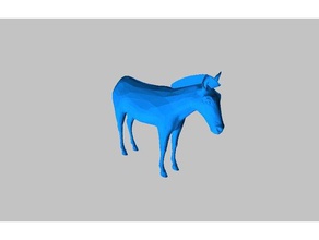 zebra animais 3d print model - Mito3D