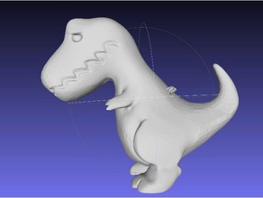 cupo dinosauro animali 3d print model - Mito3D