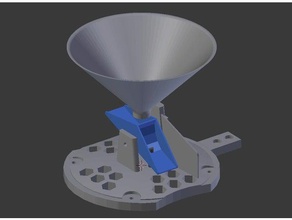 yağış ölçer yağmur diy metre raingauge arazi hava weatherstation 3d print model - Mito3D