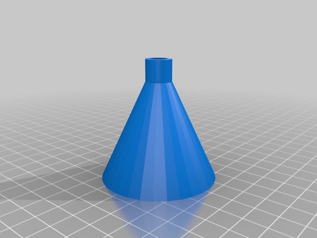 small funnel parametric customized 3D print model - Mito3D