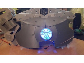 inmoov arc reactor la robótica 3d print model - Mito3D