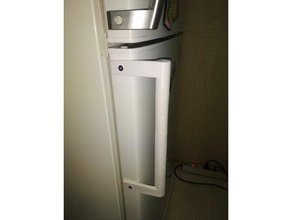 lg réfrigérateur poignée les pièces de rechange 3d print model - Mito3D