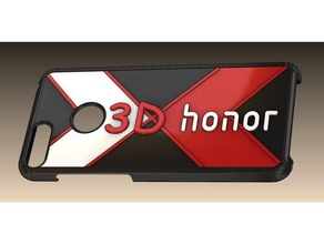 case honor 7c mobile phone 3d print model - Mito3D