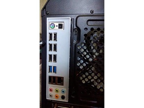 la cubierta de placa base msi p55a-g55 equipo jpee socket caso 3d print model - Mito3D