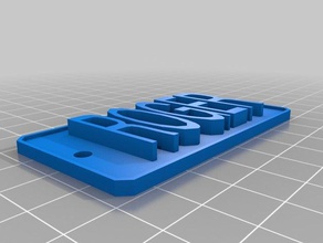 melden Sie roger Schilder & logos kundengebundene 3d print model - Mito3D