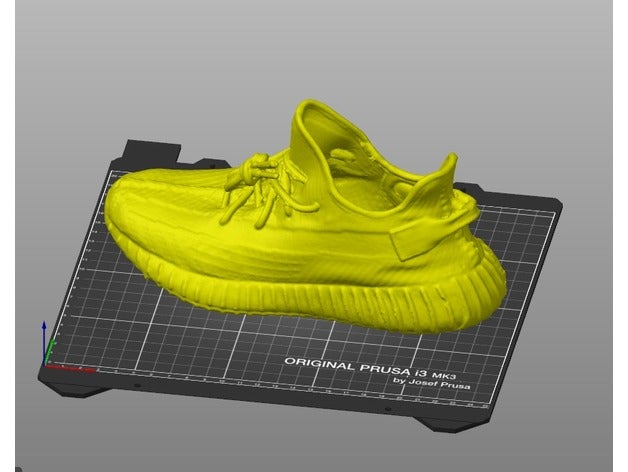 yeezy boost 350 La stampa 3d adidas 3D print model - Mito3D