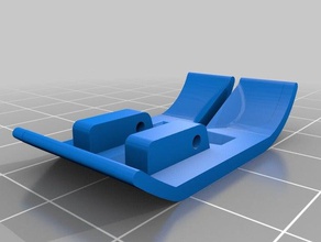 prensatelas de teflon peças substituição 3d print model - Mito3D