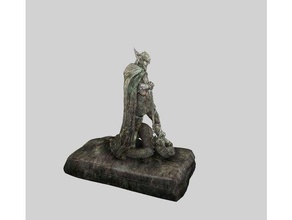 generale talos sculture skyrim statua il culto 3d print model - Mito3D