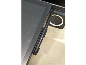 pen holder huion pe330 stylus gt-191 gt-221 gt-156hd v2 gt-220 art tools mount pencil stand 3d print model - Mito3D