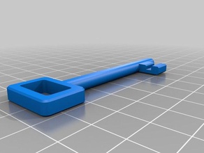 standard indoor key eu replacement parts 3d print model - Mito3D