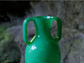 ornamental jug 2 sculptures ornament vase 3d print model - Mito3D