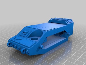 gsc cultist ana muharebe tankı oyuncaklar ve oyunlar tank tankları 3d print model - Mito3D
