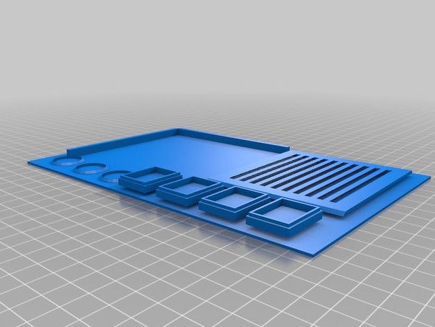 travail mat de l'automobile 3D print model - Mito3D