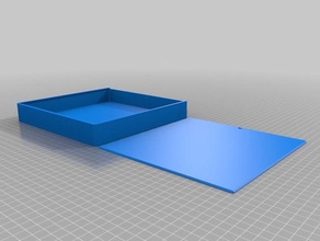 caixa 20x20x3 containers customized 3d print model - Mito3D