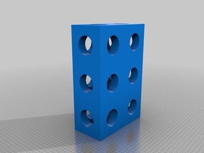 my customized metric parametric setup block tools 3d print model - Mito3D