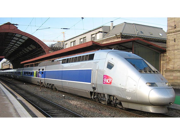 tgv pos araç 320 km h 384000 cff deutsche bahn 120 GB'a lgv est sbb sncf 3D print model - Mito3D