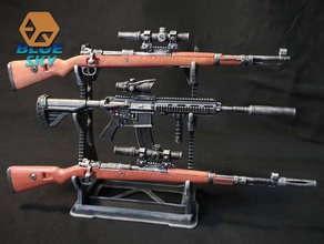 flash hider & silencer sr ar scans replicas battlegrounds gun guns hk416 kar98k m416 muzzle brake playerunknowns pubg 3d print model - Mito3D