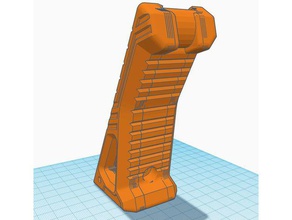 caliburn bigboi afg angled foregrip remix sport & outdoors 3d print model - Mito3D
