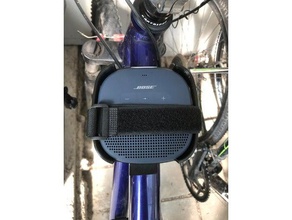 bose bluetooth soundlink micro speaker bicycle holder case 3d print model - Mito3D