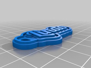 lindo Schlüsselanhänger kundengebundene 3d print model - Mito3D