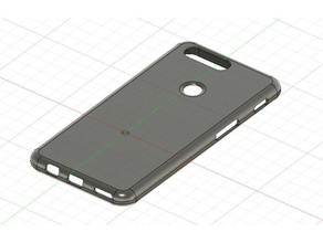 oneplus 5t caso - remix pla iphone telefono 3d print model - Mito3D