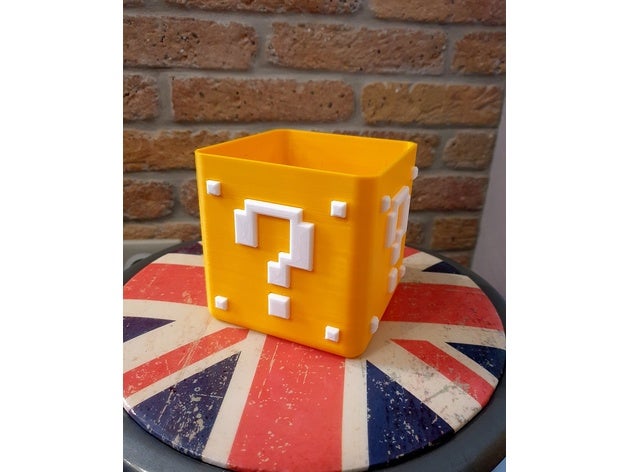 mario bros planter box video games 3D print model - Mito3D