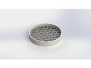 soap dish bathroom circle round 3d print model - Mito3D