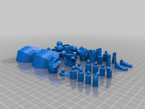 monouso santificato figurina - singolo file sculture 3d print model - Mito3D