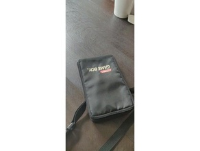 gameboy çanta takın taşır video oyunları dmg01 yerleştirin dmg 3d print model - Mito3D