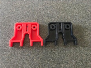 extruder cover qidi tech & flashforge creator 3d-Drucker Teile filament Halter tech-1 tube 3d print model - Mito3D