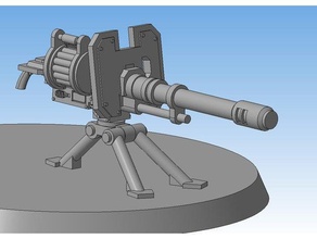 autocannon armas pesadas del equipo juegos y juguetes warhammer40k warhammer 40000 40k wh40k 3d print model - Mito3D