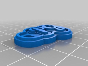 pg keychains customized 3d print model - Mito3D