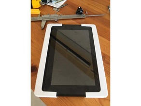7 panal de la pantalla de la grúa la tableta 3d print model - Mito3D