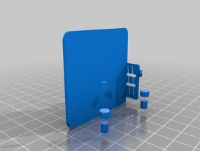 4 parça birden fazla fonksiyonları elde etmek birleştirmek öğrenme 3d print model - Mito3D