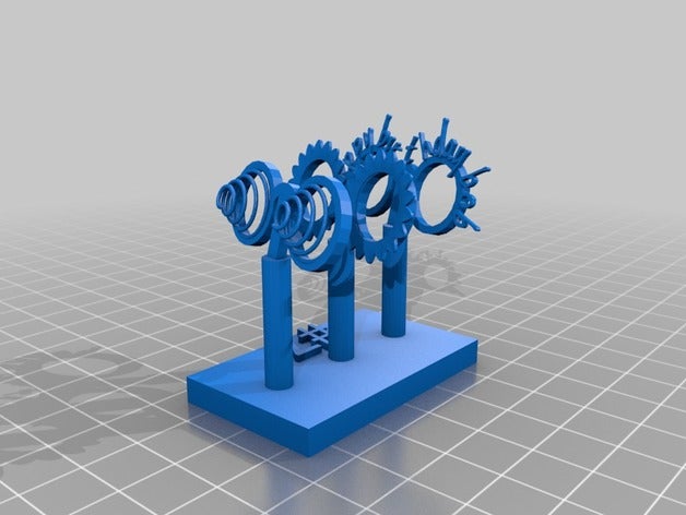 7 customize artifact decoration learning 3D print model - Mito3D