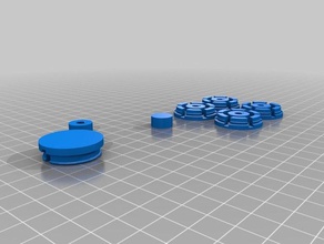 coleman stove leveling feet 3d printing 3d print model - Mito3D