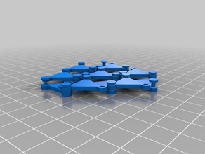 16 hareketi küçük parçalar birbirine bağlı izin verir öğrenme 3d print model - Mito3D