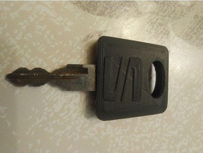 llave seat marbella è la chiave automotive cupra sede 3d print model - Mito3D